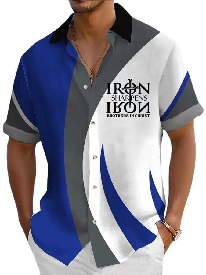 Men's Fashion Hawaiian Digital Printing Shirt
